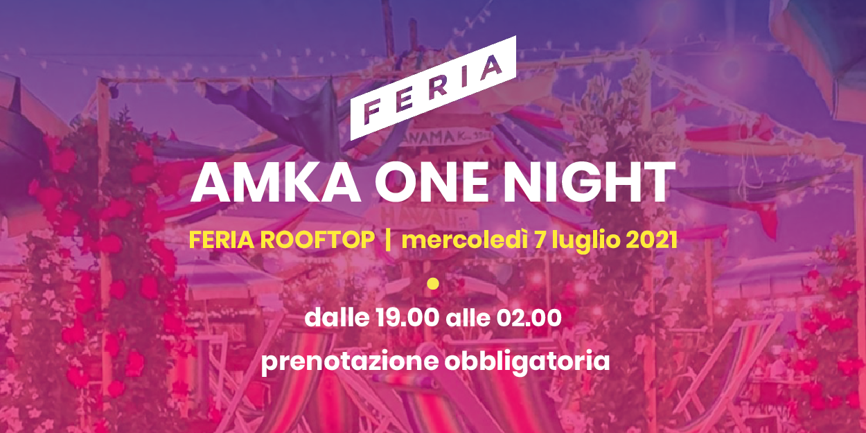 Mercoledì 7 luglio a partire dalle 19.00 ti aspettiamo a Feria @Lanificio159