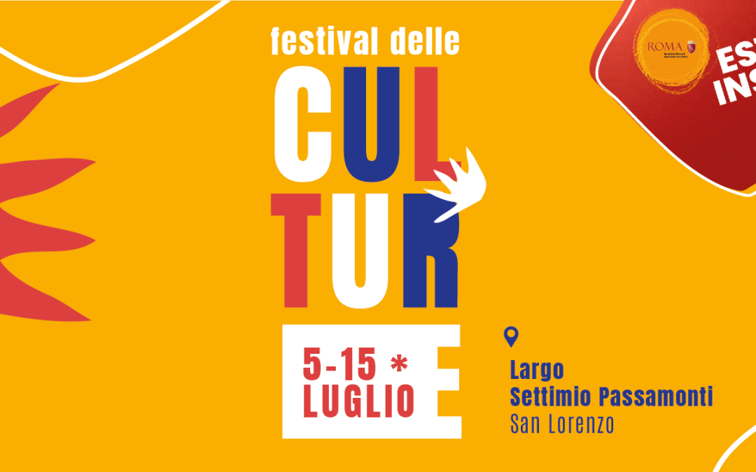 Al via il Festival delle Culture