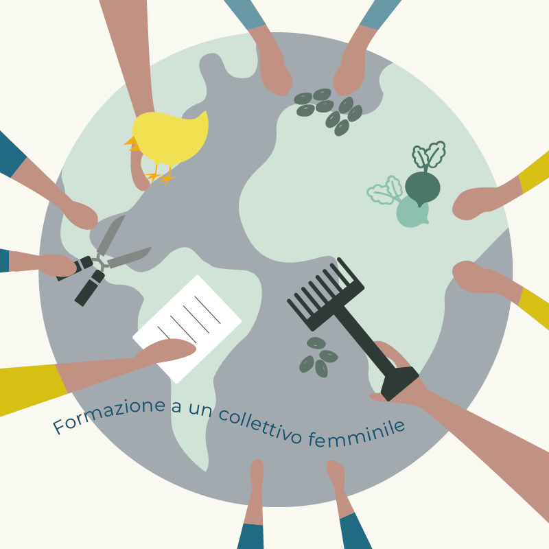 formazione a un collettivo femminile
