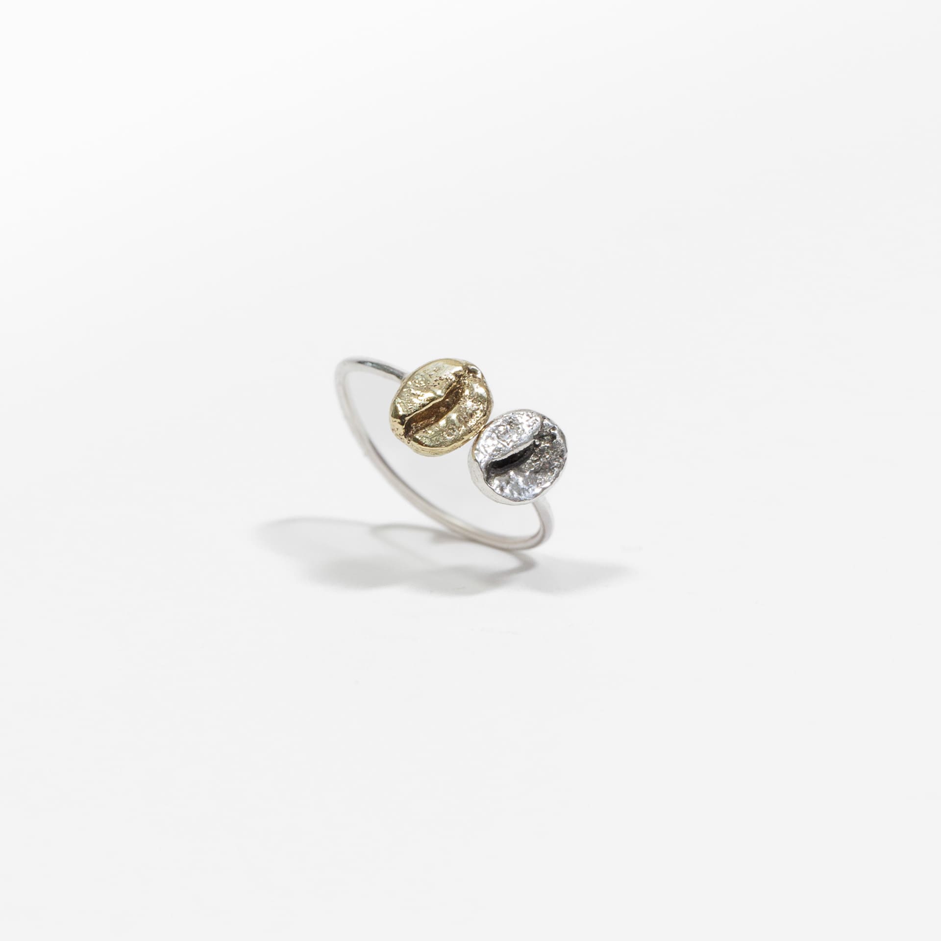 anello contrarie chicco di caffe