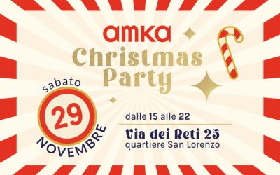 Fare del bene porta bene: torna la festa di Natale di AMKA