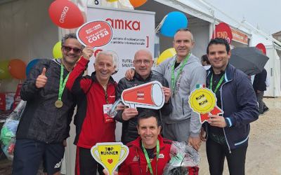 Maratona di Roma 2026: corri la staffetta con AMKA