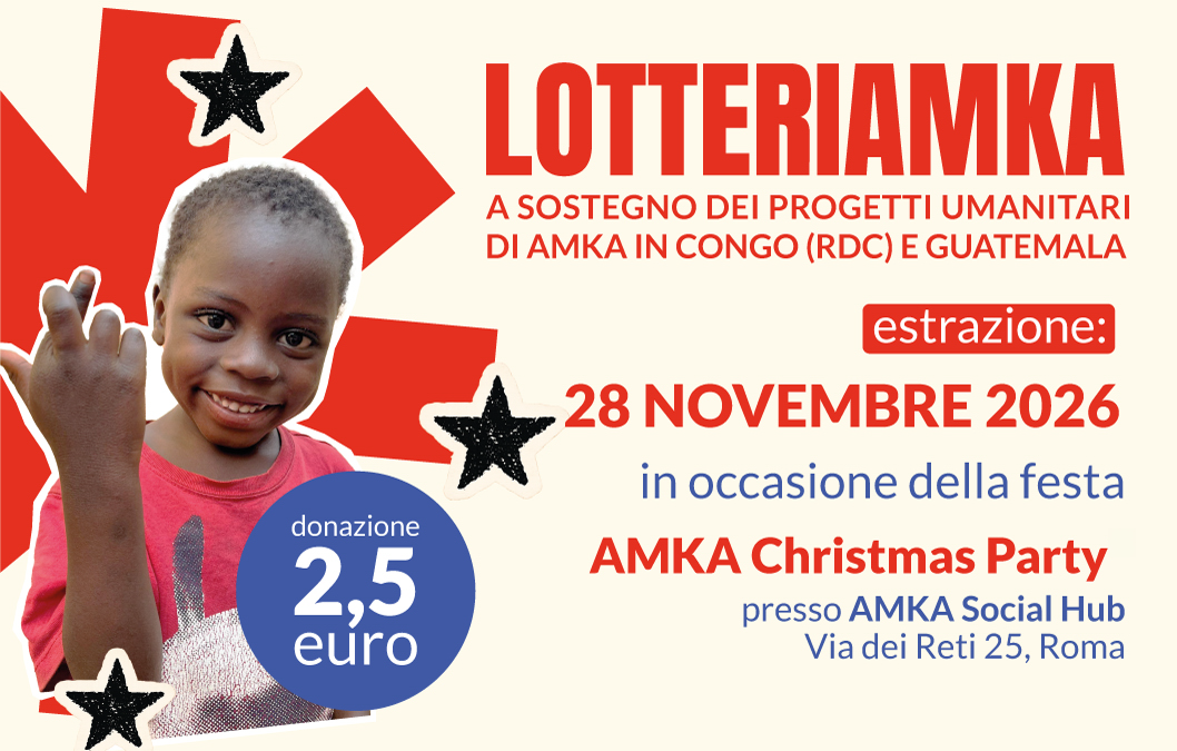 Torna la lotteria solidale di AMKA: 40 bellissimi premi in palio